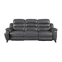 Amax Leather Dream Pad-Arm Sofa