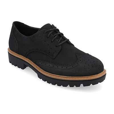 Journee Collection Claudiya Womens Wing Closed Toe Loafers