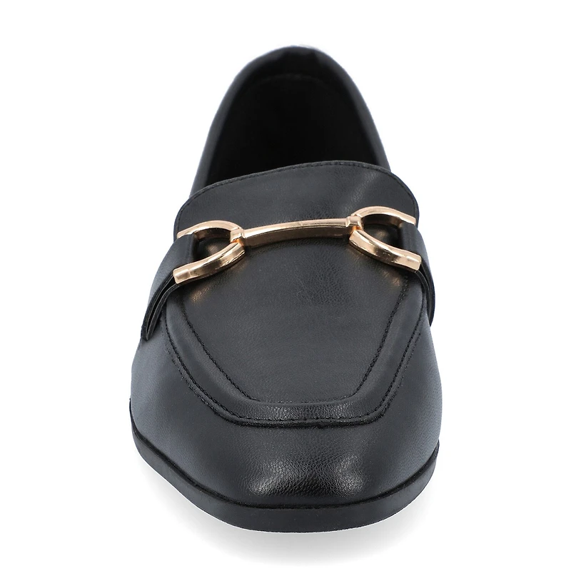 Journee Collection Mizza Womens Square Closed Toe Loafers