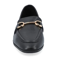 Journee Collection Mizza Womens Square Closed Toe Loafers