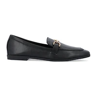 Journee Collection Mizza Womens Square Closed Toe Loafers