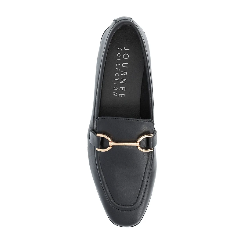Journee Collection Mizza Womens Square Closed Toe Loafers