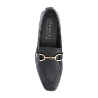 Journee Collection Mizza Womens Square Closed Toe Loafers