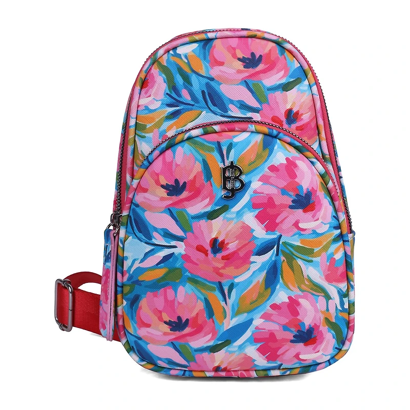 Julia Buxton Double Compartment Sling Bag