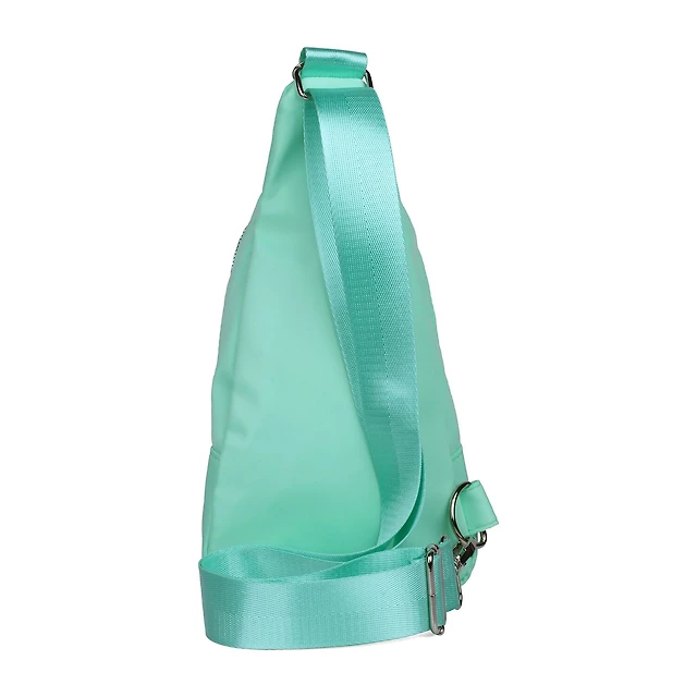 Julia Buxton Quilted Nylon Sling Bag