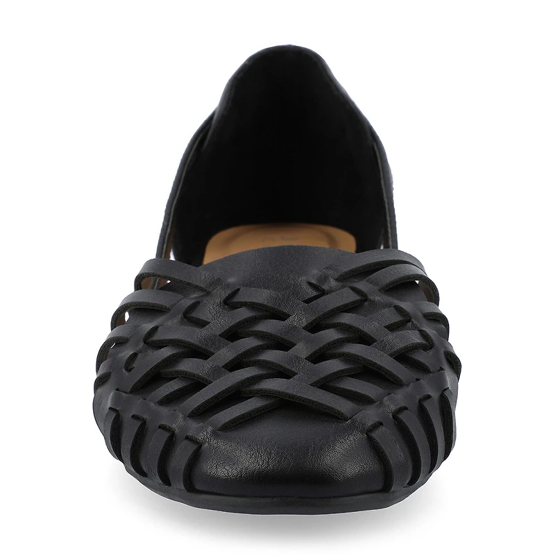 Journee Collection Ekko Womens Round Closed Toe Slip-On Shoe