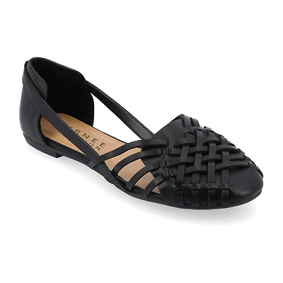 Journee Collection Ekko Womens Round Closed Toe Slip-On Shoe