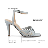 Journee Collection Womens Vanita Heeled Sandals