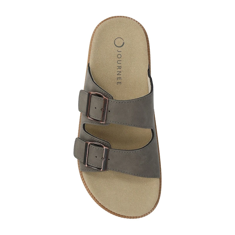 Journee Collection Womens Tula Flat Sandals