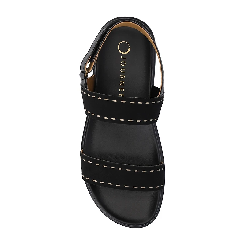 Journee Collection Womens Milie Flat Sandals