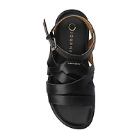 Journee Collection Womens Mistee Ankle Strap Flat Sandals