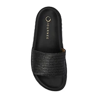 Journee Collection Womens Starr Flat Sandals