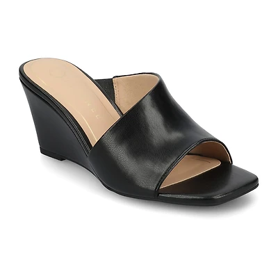 Journee Collection Womens Clementine Wedge Sandals
