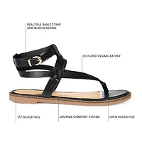 Journee Collection Womens Tangie Flat Sandals