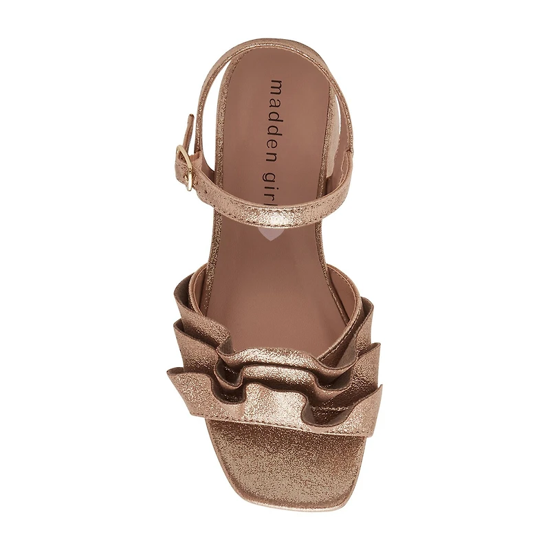 Madden Girl Roslyn Little & Big Kid Girls Square Open Toe Block Heel Pumps