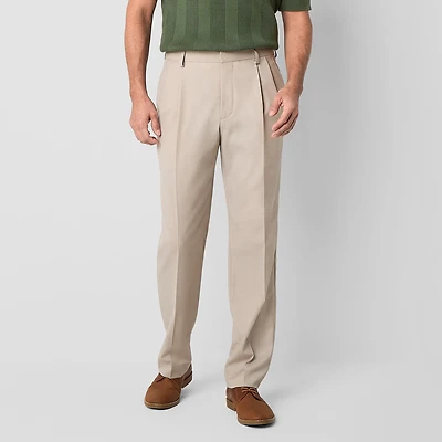 Stafford Mens Classic Fit Dress Pleated Pant