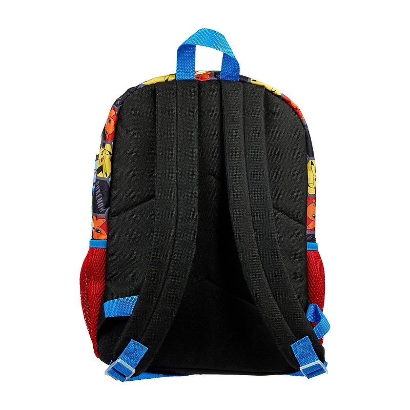 Licensed Pokemon 5-Piece Backpack Set