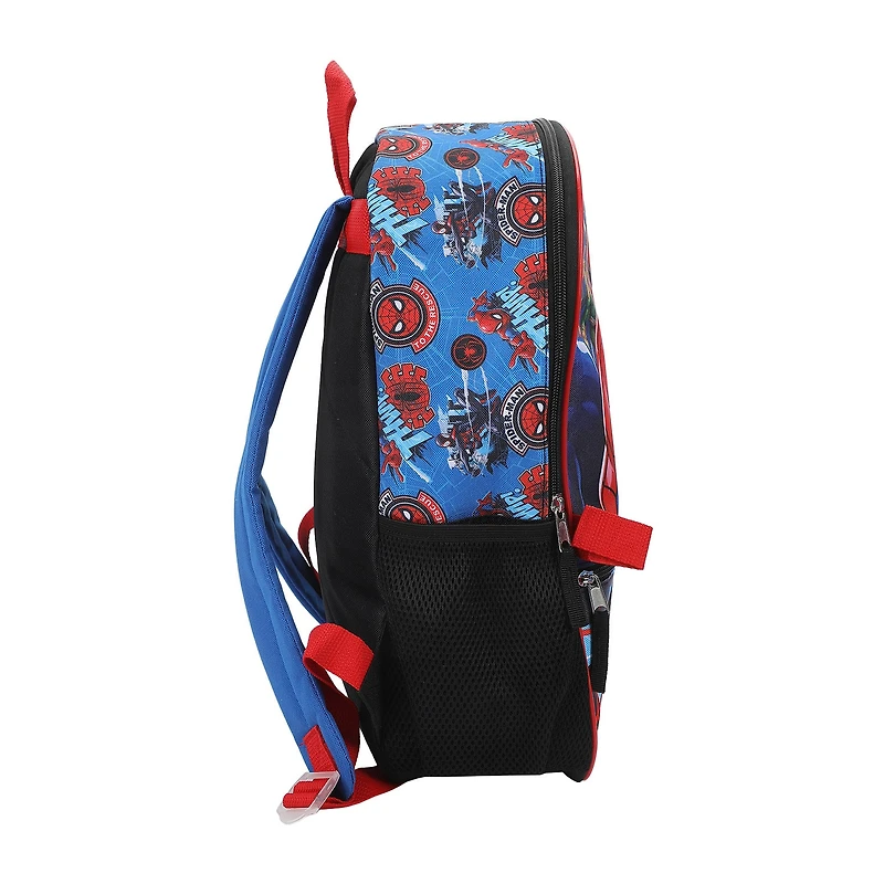 Licensed Marvel Spiderman 5-Piece Backpack Set