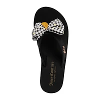 Juicy Couture Womens Undine 2 Wedge Sandals