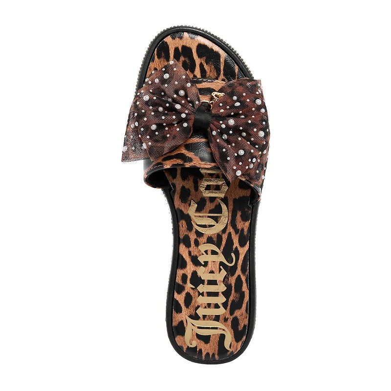 Juicy Couture Womens Yates Flat Sandals