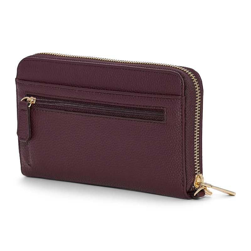 Liz Claiborne Womens Zip Around Wallet
