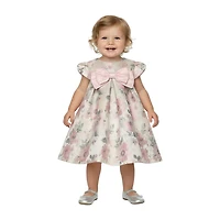 Bonnie Jean Baby Girls Short Sleeve A-Line Dress