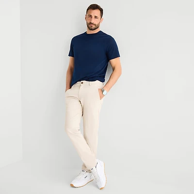 St. John's Bay Stretch Chino Mens Slim Fit Flat Front Pant