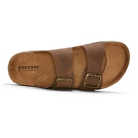 Dockers Mens Adjustable Strap Footbed Sandals