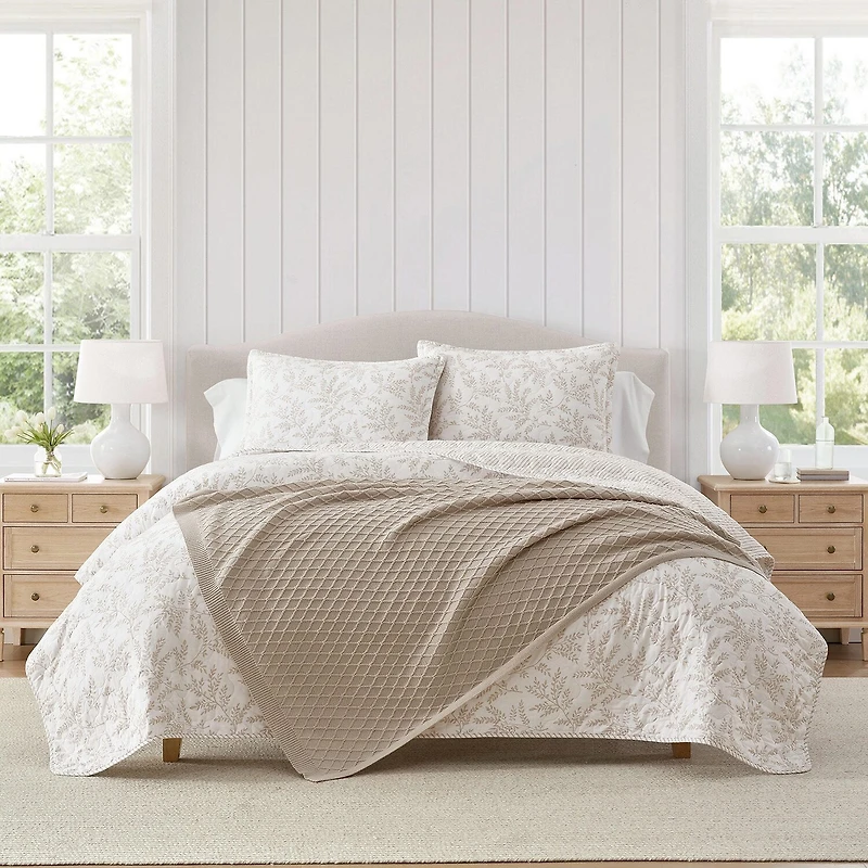 Martha Stewart Bonnie Knit Lightweight Throw