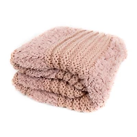 Your Lifestyle By Donna Sharp Plush Knit Midweight Throw