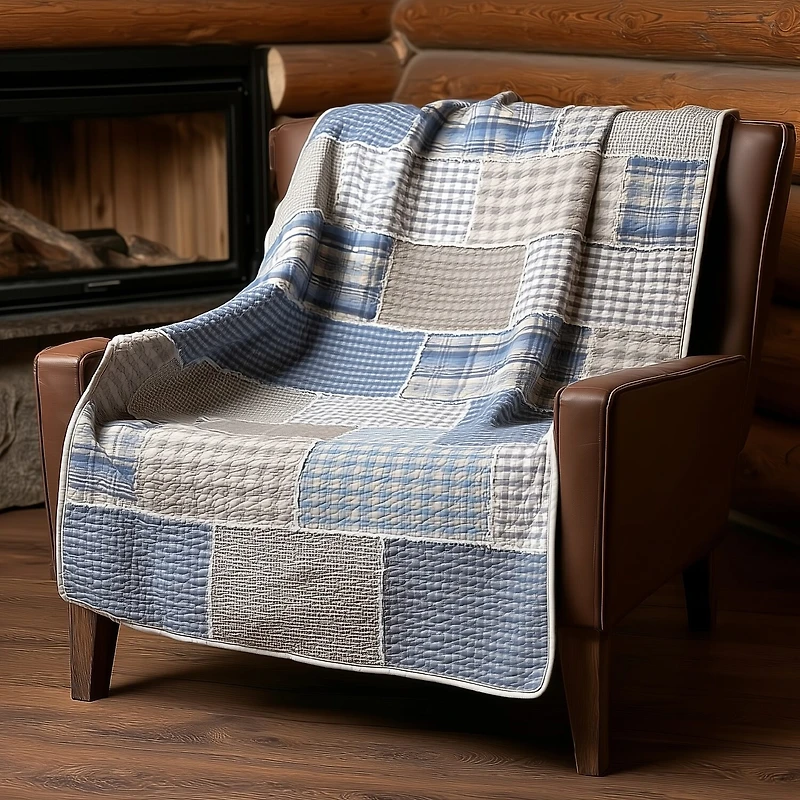 Donna Sharp Slate Cobblestone Lightweight Throw
