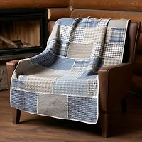 Donna Sharp Slate Cobblestone Lightweight Throw