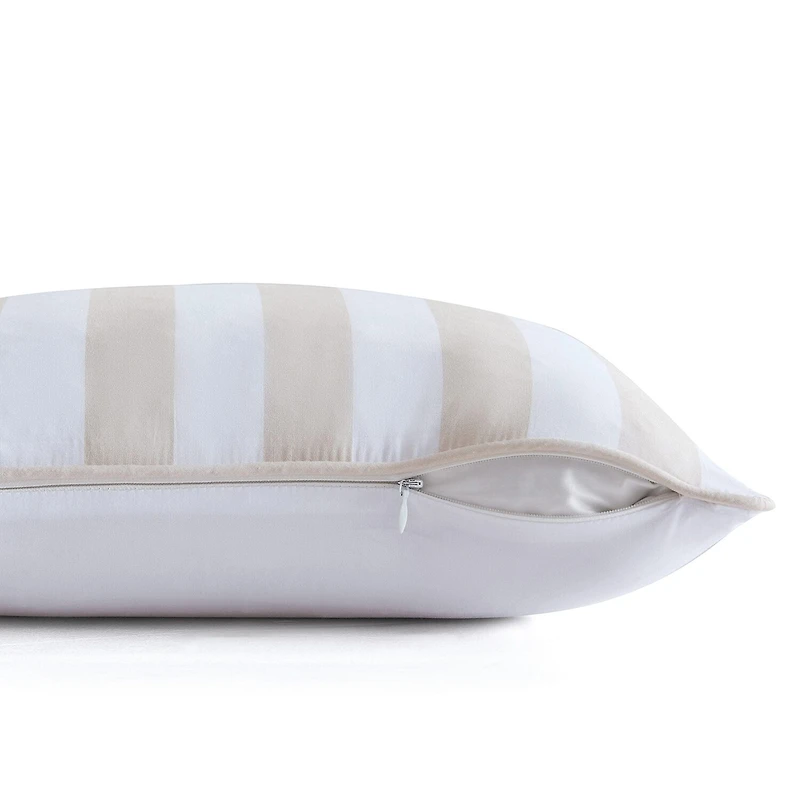 Martha Stewart Stripe 18x18 Square Throw Pillow