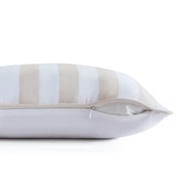 Martha Stewart Stripe 18x18 Square Throw Pillow