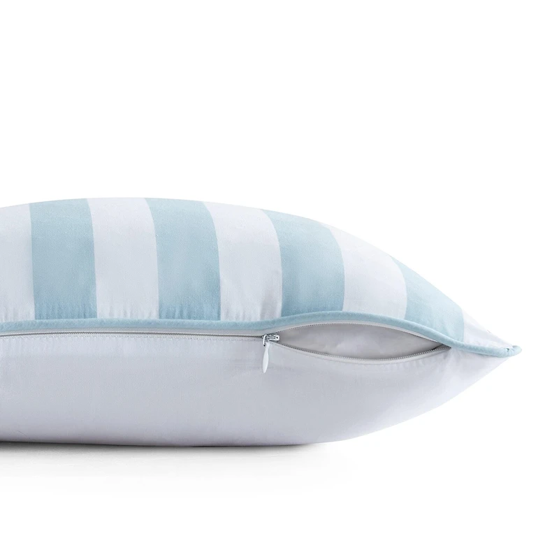 Martha Stewart Stripe 18x18 Square Throw Pillow