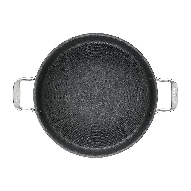 Circulon C1 Series Clad With Scratch Defense Technology Nonstick With Lid 7 Qt Non-Stick Stainless Steel Braising Pan