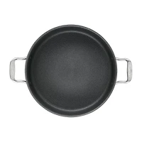 Circulon C1 Series Clad With Scratch Defense Technology Nonstick With Lid 7 Qt Non-Stick Stainless Steel Braising Pan