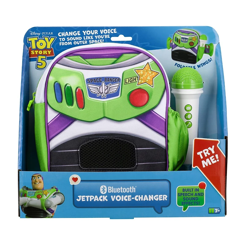 Disney Collection Toy Story Buzz Lightyear Microphone Backpack