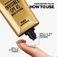Smashbox Photo Finish Invisible SPF 45 Sun Protection Primer – ml