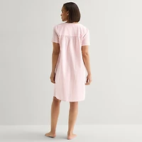 Adonna Womens Short Sleeve Mid Length Robe