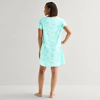 Adonna Womens Short Sleeve Nightgown