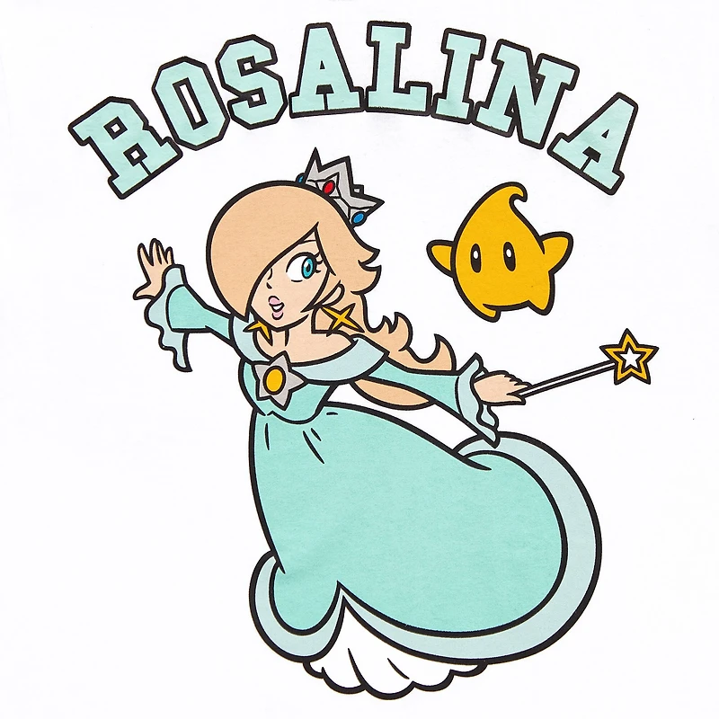 Rosalina Boyfriend Tee Womens Juniors Crew Neck Short Sleeve Graphic T-Shirt