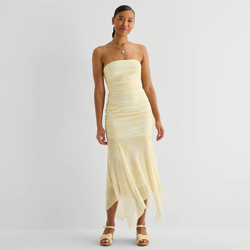 Forever 21 Womens Juniors Sleeveless Maxi Dress