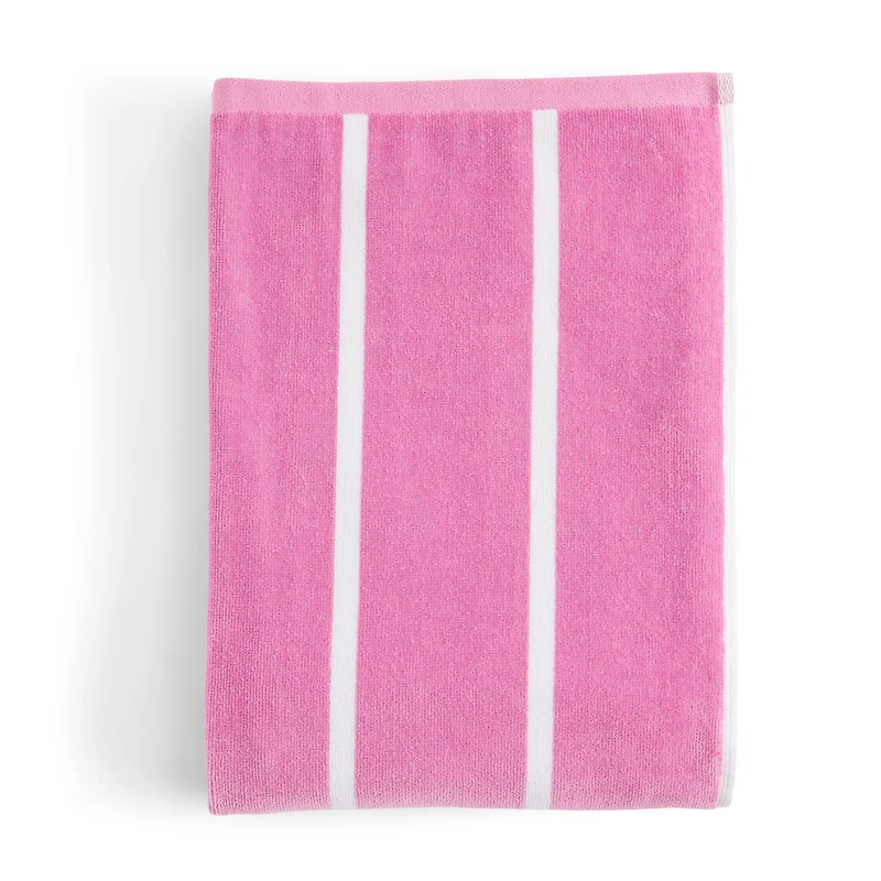 Outdoor Oasis Cabana Stripe Double-sided Beach Towel