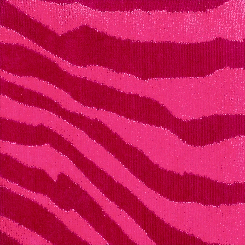 Outdoor Oasis Zebra Jacquard Beach Towel