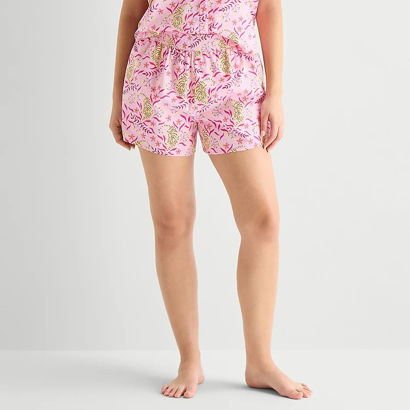 Hope & Wonder Women's History Month Tiger Printed Pajama Short