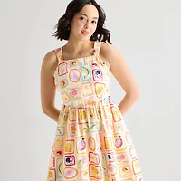 Hope & Wonder AAPI Womens Short Sleeve A-Line Dress