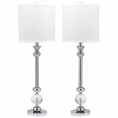 Safavieh Erica Crystal Candlestick Lamp
