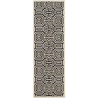 Safavieh Courtyard Collection Klara Geometric Indoor/Outdoor Runner Rug