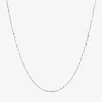 Silver Reflections Pure Over Brass 18-24" Chain Necklace